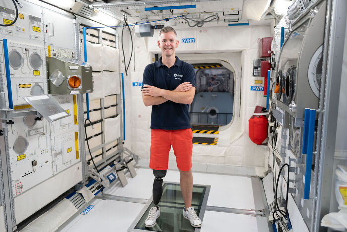 Parastronaut John McFall Is On A Challenging Mission To Enter The International Space Station Parastronaut John McFall Is On A Challenging Mission To Enter The International Space Station