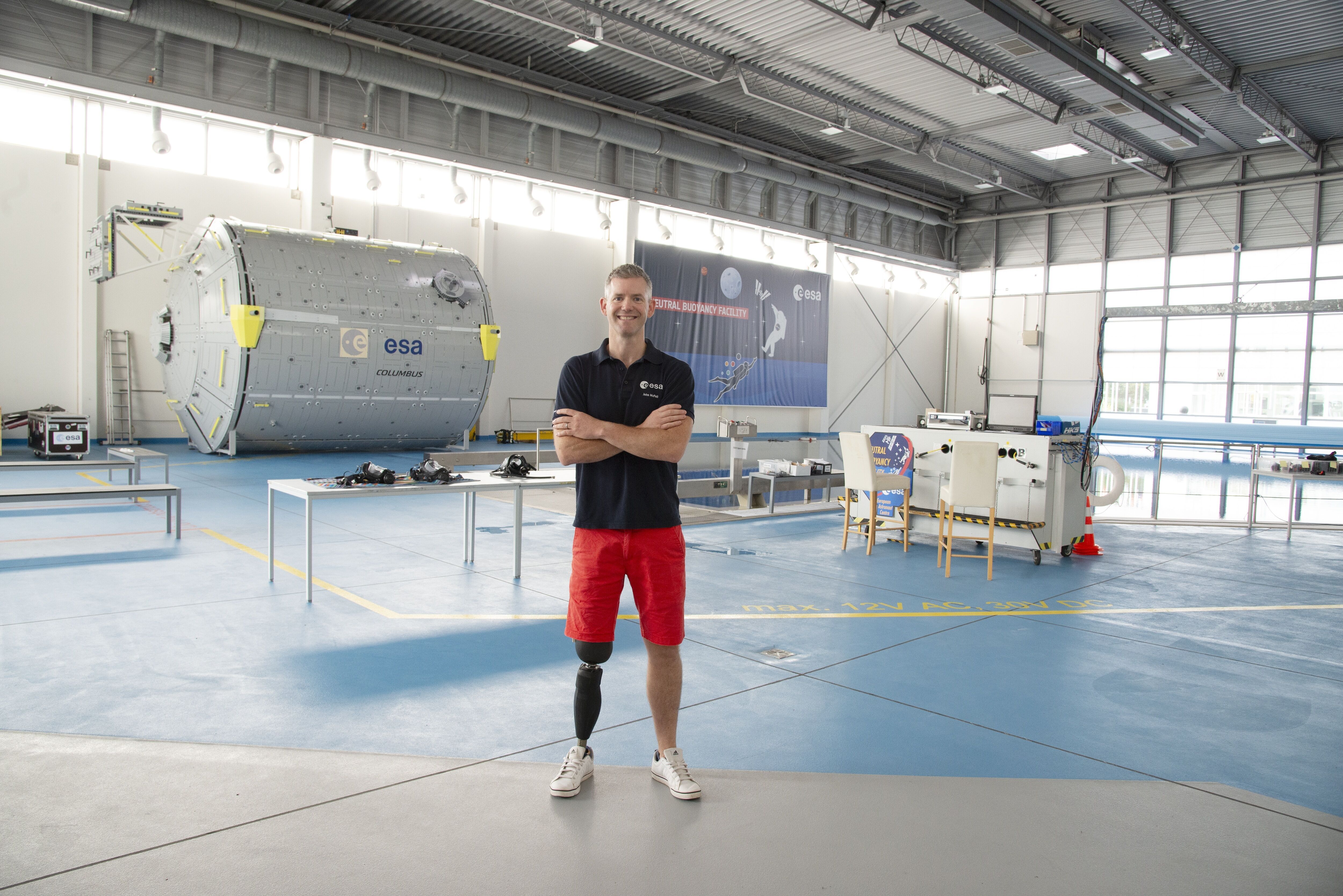 Parastronaut John McFall Is On A Challenging Mission To Enter The International Space Station Parastronaut John McFall Is On A Challenging Mission To Enter The International Space Station