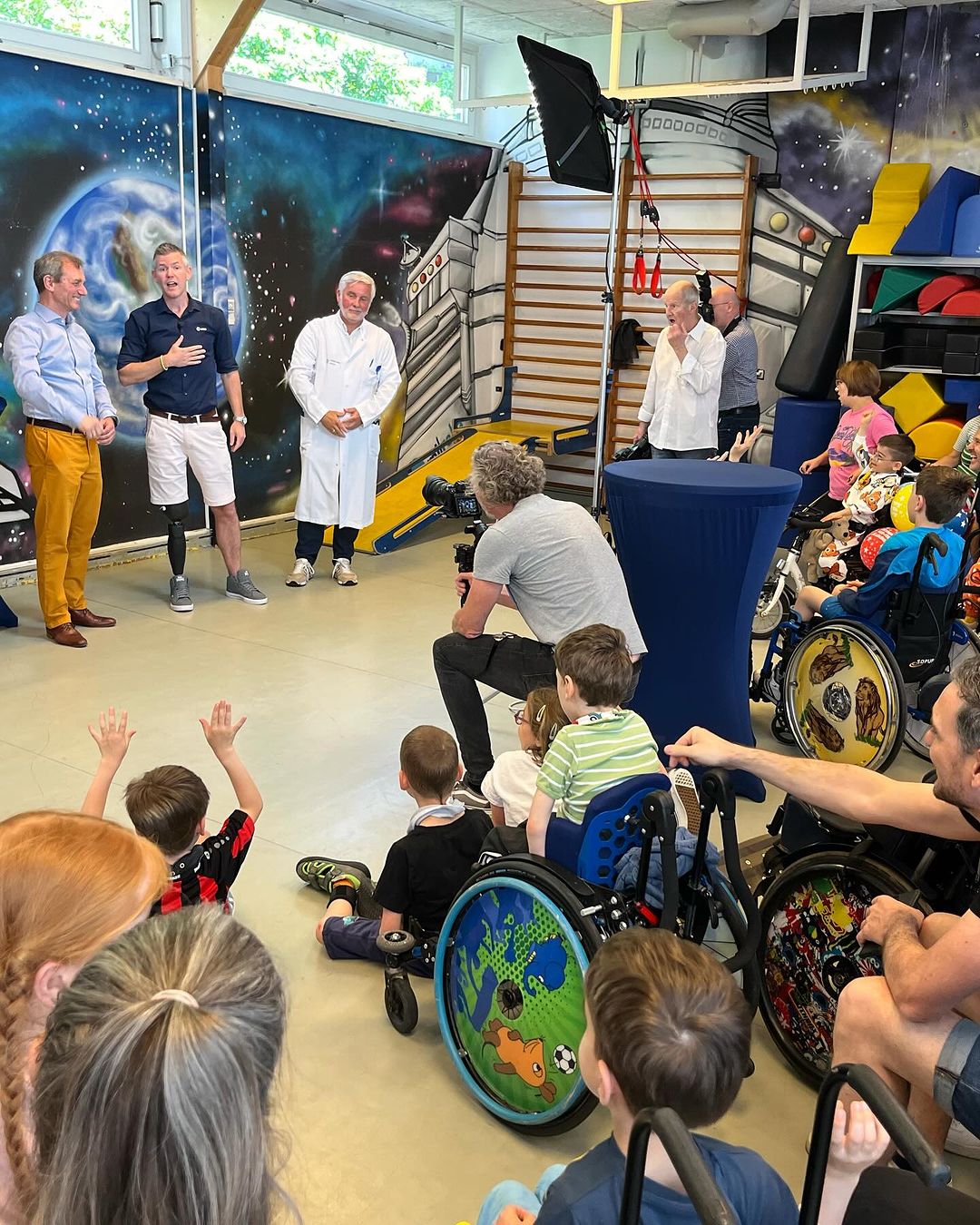 Parastronaut John McFall Is On A Challenging Mission To Enter The International Space Station Parastronaut John McFall Is On A Challenging Mission To Enter The International Space Station