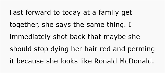 Lady Tells Grandkid She Looks Like A Bull With Her Nose Ring, She Dubs Her Ronald McDonald In Return Lady Tells Grandkid She Looks Like A Bull With Her Nose Ring, She Dubs Her Ronald McDonald In Return