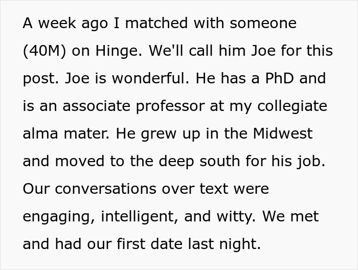 Woman Accidentally Texts A Detailed First Date Review And Rating To Her Date Woman Accidentally Texts A Detailed First Date Review And Rating To Her Date