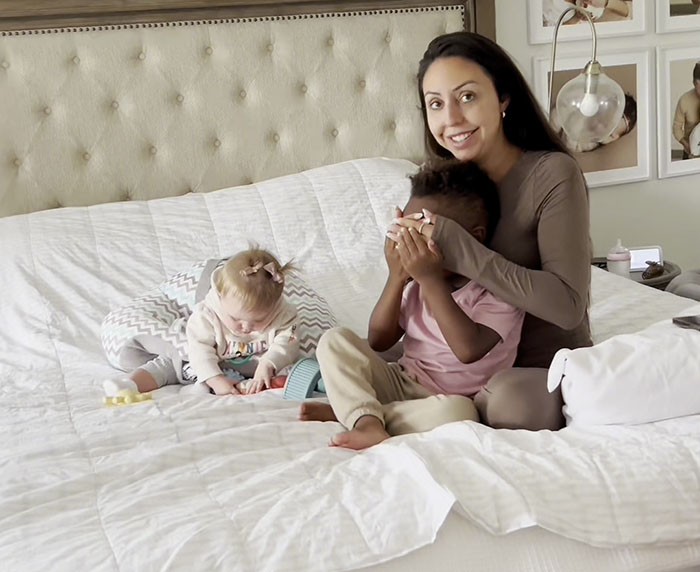 Kid Wants To Cut His Curls So He Can Look More Like Dad, Gets Surprised When Dad Gets Perm Instead Kid Wants To Cut His Curls So He Can Look More Like Dad, Gets Surprised When Dad Gets Perm Instead