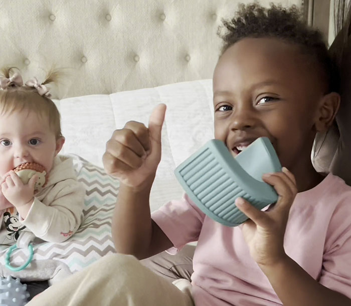 Kid Wants To Cut His Curls So He Can Look More Like Dad, Gets Surprised When Dad Gets Perm Instead Kid Wants To Cut His Curls So He Can Look More Like Dad, Gets Surprised When Dad Gets Perm Instead