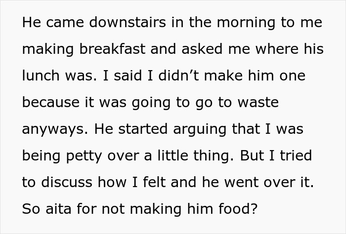 Husband’s “Work Wife” Wins Over His Stomach, So His Actual Wife Stops Making Him Lunches Husband’s “Work Wife” Wins Over His Stomach, So His Actual Wife Stops Making Him Lunches