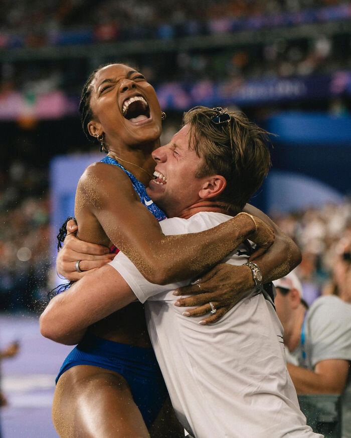 Gold Medalist Tara Davis-Woodhall Welcomed Home With A Wonderful Surprise From Her Husband Gold Medalist Tara Davis-Woodhall Welcomed Home With A Wonderful Surprise From Her Husband