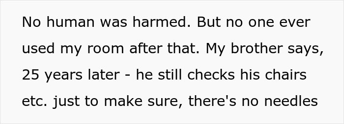 “250 Flat-Headed Push Pins”: Teen Takes Revenge After Learning How Her Bedroom’s Being Used “250 Flat-Headed Push Pins”: Teen Takes Revenge After Learning How Her Bedroom’s Being Used