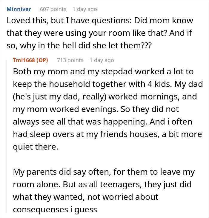 “250 Flat-Headed Push Pins”: Teen Takes Revenge After Learning How Her Bedroom’s Being Used “250 Flat-Headed Push Pins”: Teen Takes Revenge After Learning How Her Bedroom’s Being Used