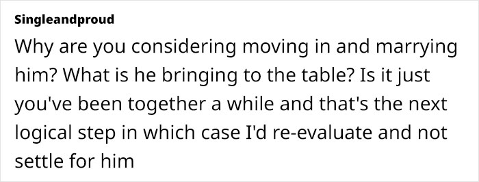Woman Plans On Marrying Her BF, Reconsiders Things As He Seems To Have An Allergy To Working Woman Plans On Marrying Her BF, Reconsiders Things As He Seems To Have An Allergy To Working