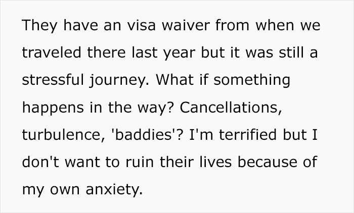 Anxious Mom Worries If It’s OK To Send 16YOs To US From UK On Their Own, Seeks Advice Online Anxious Mom Worries If It’s OK To Send 16YOs To US From UK On Their Own, Seeks Advice Online