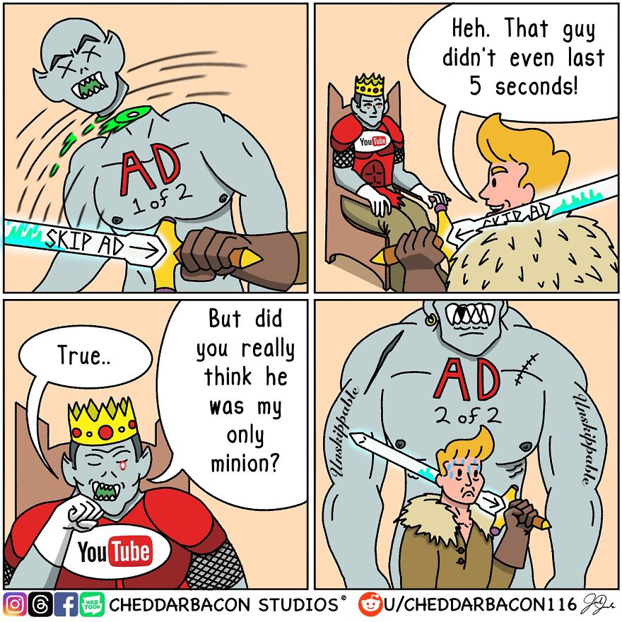 &lsquo;Cheddar Bacon Studios&rsquo;: 21 Hilarious Comics That Might Make You Laugh (New Pics)