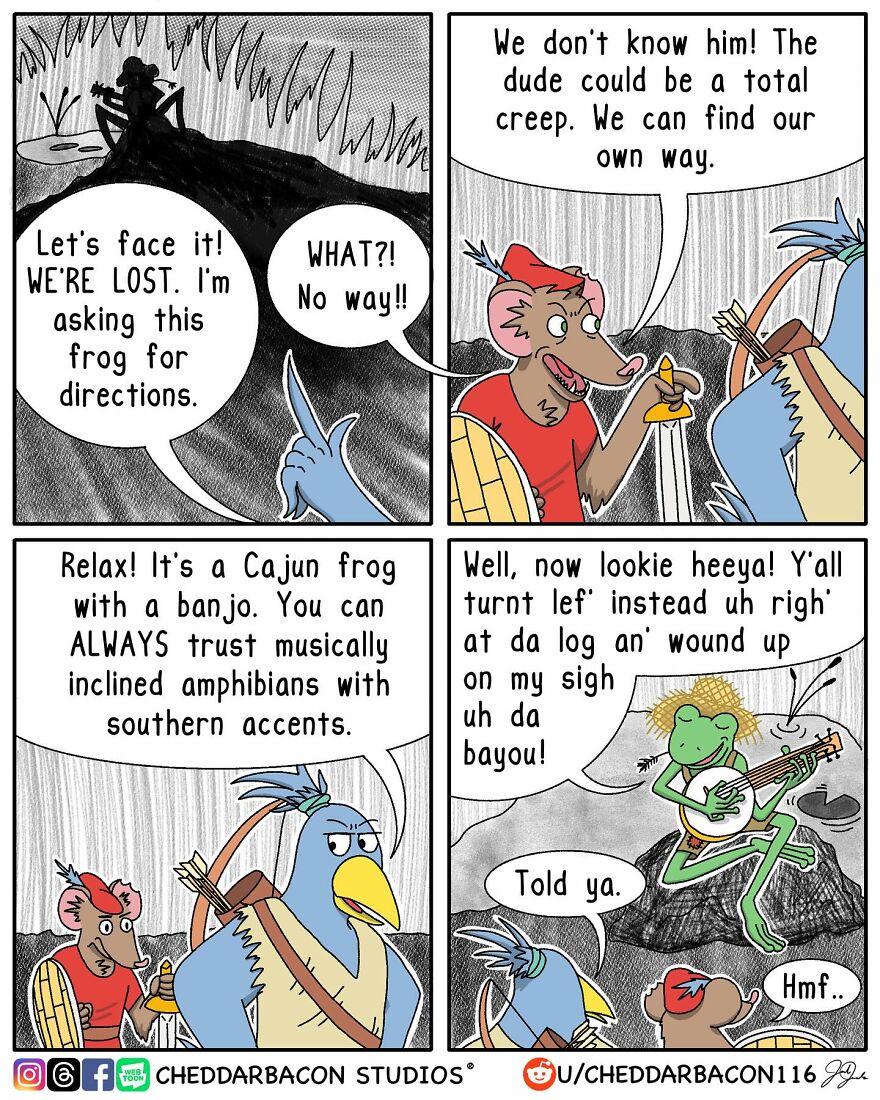 &lsquo;Cheddar Bacon Studios&rsquo;: 21 Hilarious Comics That Might Make You Laugh (New Pics)