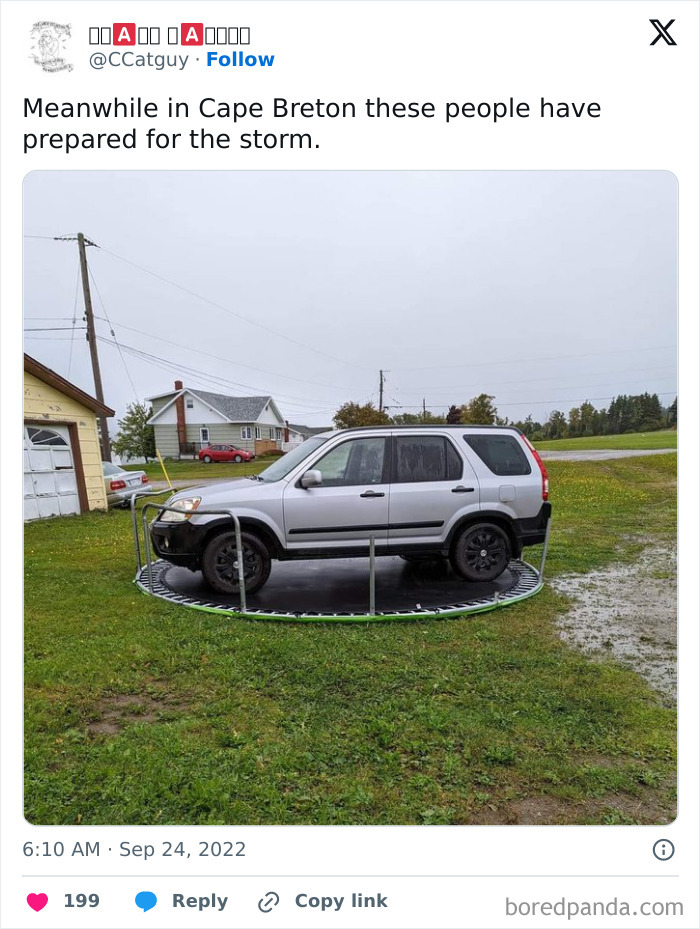 50 People Who Were Not Messing Around When Preparing For Severe Weather 50 People Who Were Not Messing Around When Preparing For Severe Weather