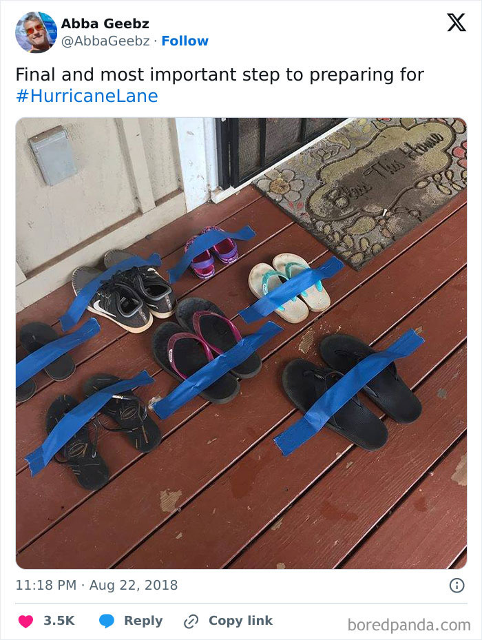 50 People Who Were Not Messing Around When Preparing For Severe Weather 50 People Who Were Not Messing Around When Preparing For Severe Weather