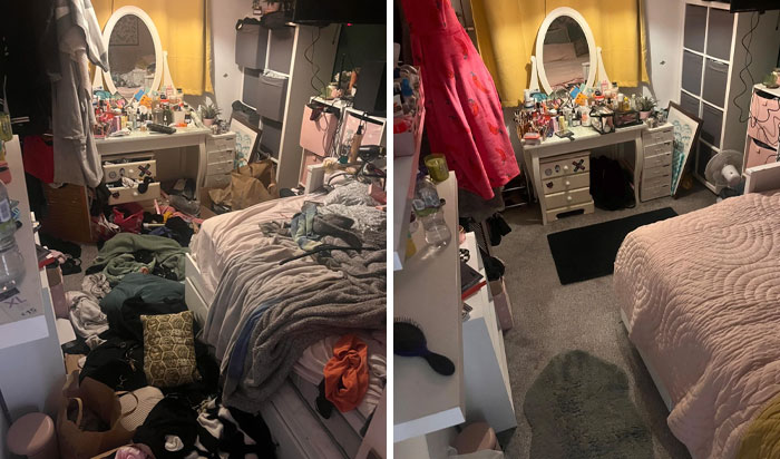 40 Side-By-Side Pics Of “Depression Rooms” Being Tackled 40 Side-By-Side Pics Of “Depression Rooms” Being Tackled