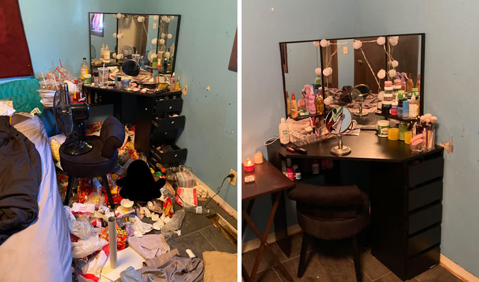 40 Side-By-Side Pics Of “Depression Rooms” Being Tackled 40 Side-By-Side Pics Of “Depression Rooms” Being Tackled