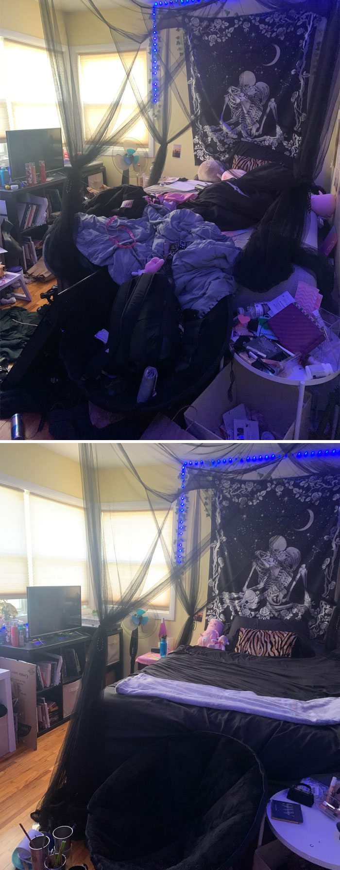 40 Side-By-Side Pics Of “Depression Rooms” Being Tackled 40 Side-By-Side Pics Of “Depression Rooms” Being Tackled