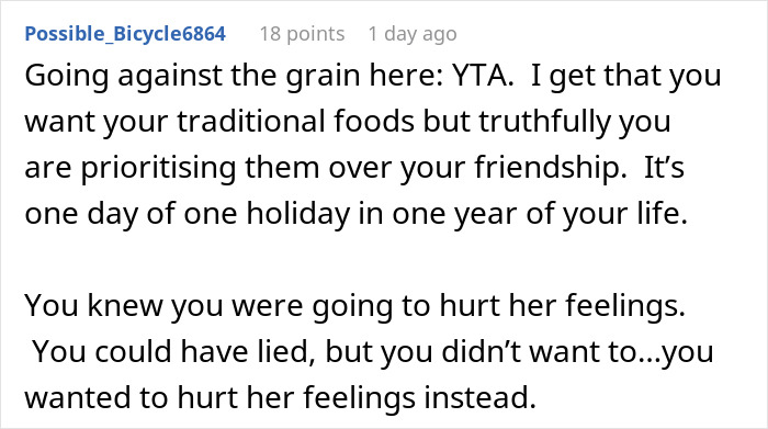 Vegan Host Pushes Her Thanksgiving Menu, Friends Serve Her An RSVP Nightmare In Return Vegan Host Pushes Her Thanksgiving Menu, Friends Serve Her An RSVP Nightmare In Return