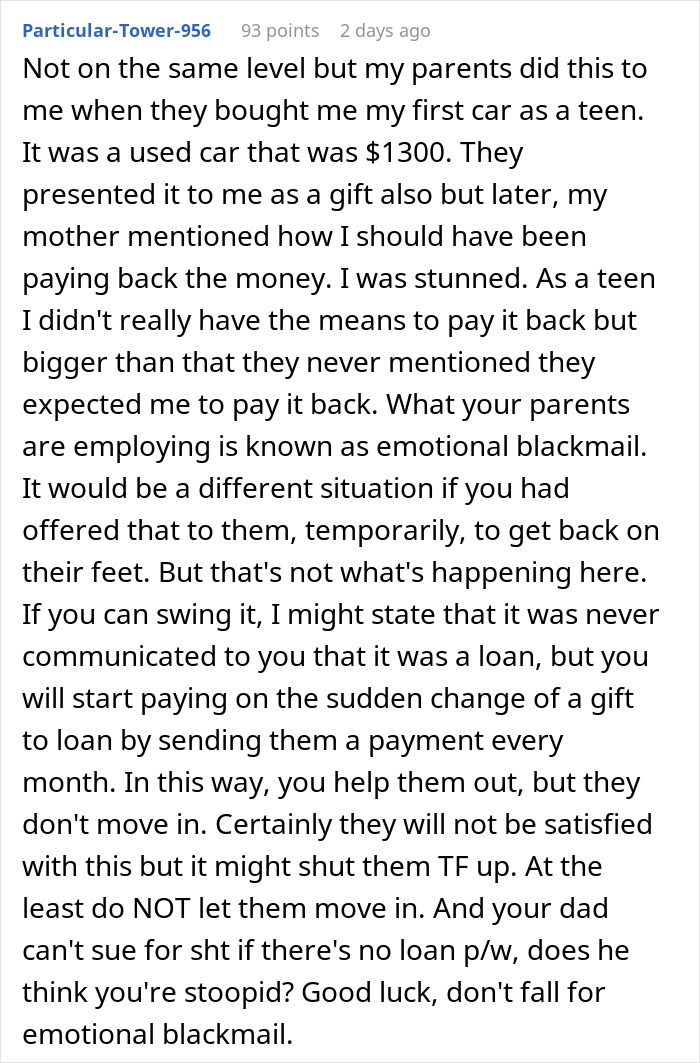 Son Refuses To Let Parents Move In, They’re Furious: “Family Should Support Each Other” Son Refuses To Let Parents Move In, They’re Furious: “Family Should Support Each Other”