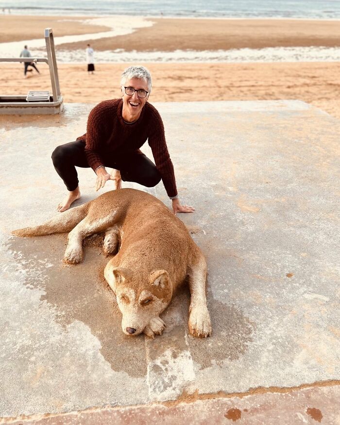 This Artist’s Sand Sculptures Are So Lifelike, They Might Fool You At First Glance (20 New Pics) This Artist’s Sand Sculptures Are So Lifelike, They Might Fool You At First Glance (20 New Pics)