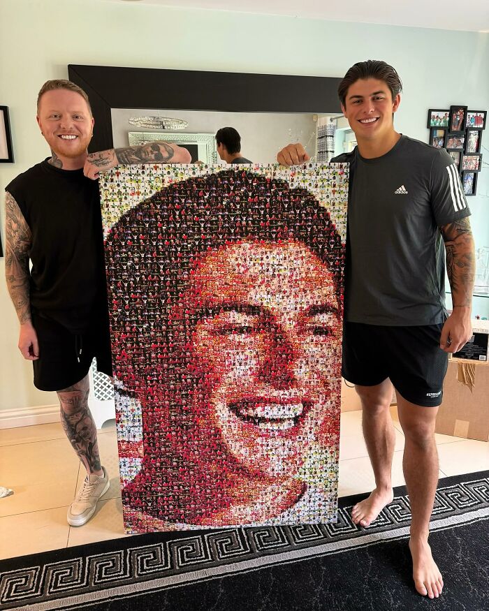 Artist Paints Iconic Celebrities With Unlikely Materials Like Coffee And Lipstick (55 Pics)