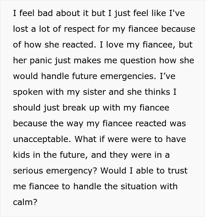 “I Just Don’t Know If I Want To Marry Her Anymore”: Man Disappointed In Fiancée After House Fire “I Just Don’t Know If I Want To Marry Her Anymore”: Man Disappointed In Fiancée After House Fire