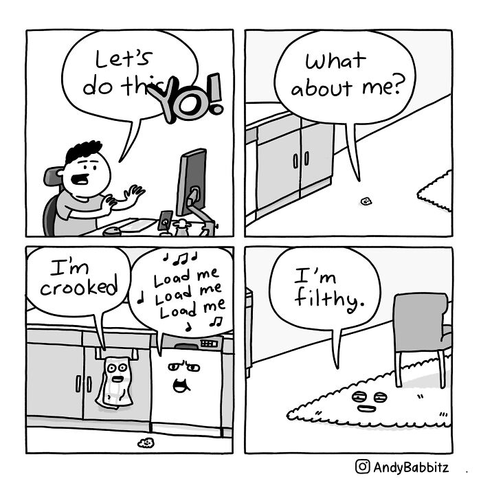 21 New Everyday Comics With Clever Twists By Los Angeles Artist Andy Babbitz 21 New Everyday Comics With Clever Twists By Los Angeles Artist Andy Babbitz