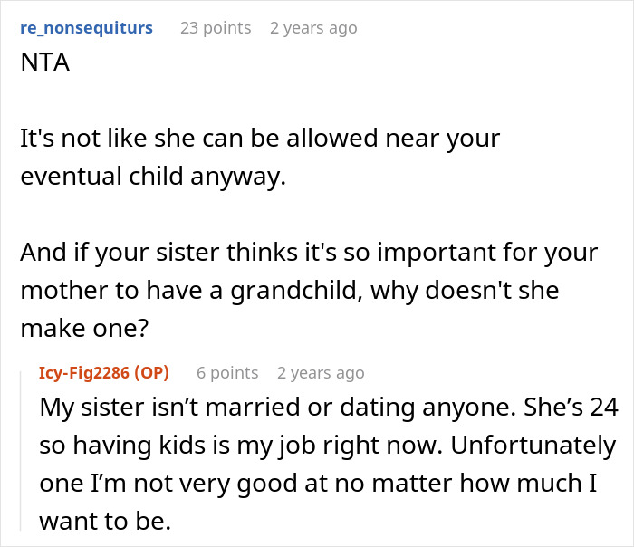 MIL Blames DIL That She Doesn’t Have Grandkids, Tells Son To Find A New Wife, He Kicks Her Out MIL Blames DIL That She Doesn’t Have Grandkids, Tells Son To Find A New Wife, He Kicks Her Out