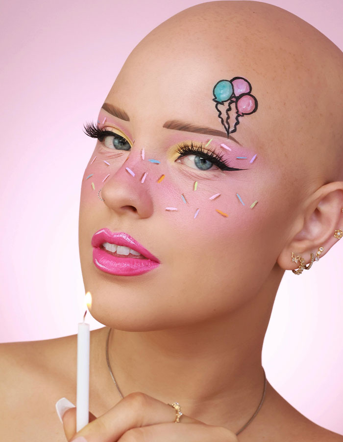 “You Have To Be Kidding Me”: Makeup Artist With Alopecia Goes Viral With Stunning Transformations “You Have To Be Kidding Me”: Makeup Artist With Alopecia Goes Viral With Stunning Transformations