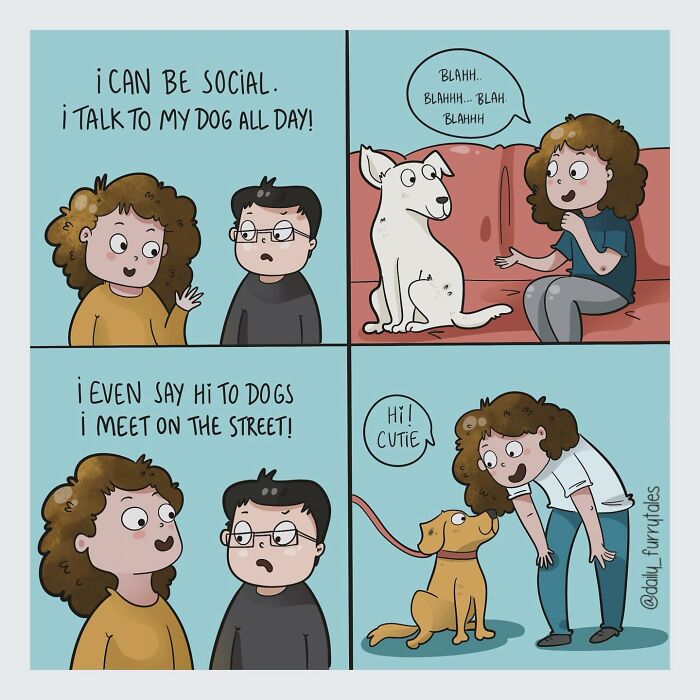 “Daily Furry Tales” Shares 30 New Comics Showing The Everyday Joys Of Living With Dogs “Daily Furry Tales” Shares 30 New Comics Showing The Everyday Joys Of Living With Dogs