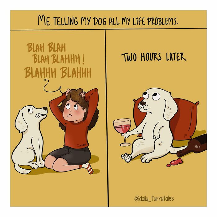 “Daily Furry Tales” Shares 30 New Comics Showing The Everyday Joys Of Living With Dogs “Daily Furry Tales” Shares 30 New Comics Showing The Everyday Joys Of Living With Dogs