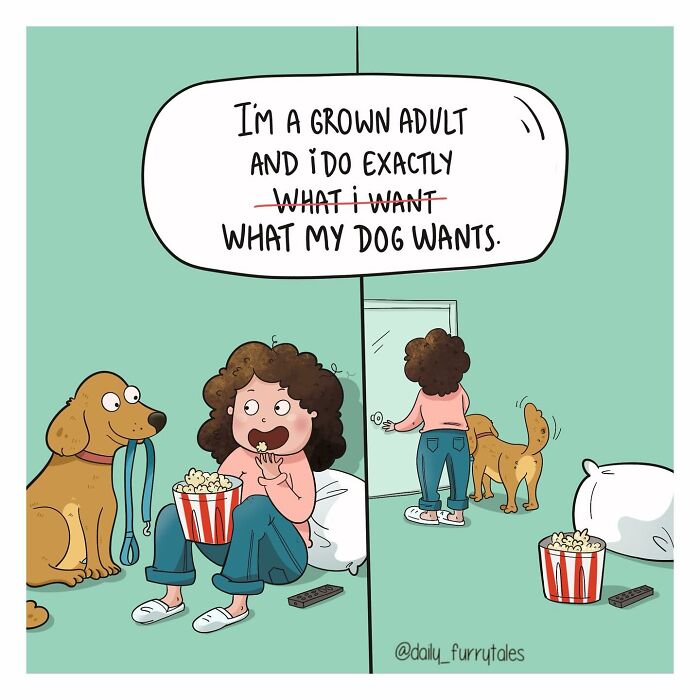 “Daily Furry Tales” Shares 30 New Comics Showing The Everyday Joys Of Living With Dogs “Daily Furry Tales” Shares 30 New Comics Showing The Everyday Joys Of Living With Dogs