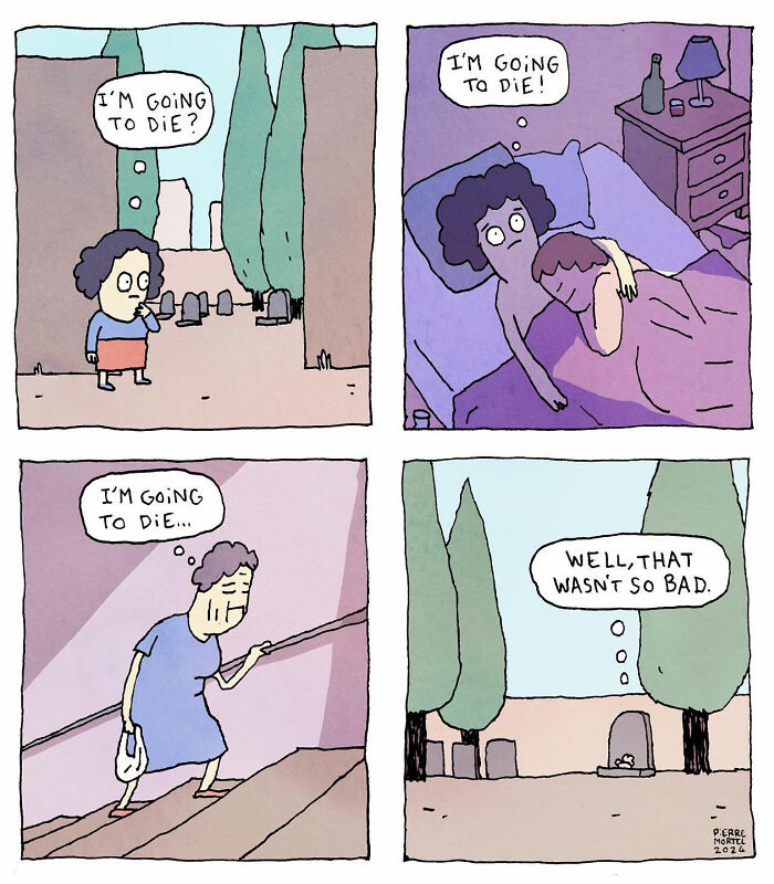 Embracing Life’s Absurdity: 30 New Comics By Pierre Mortel Embracing Life’s Absurdity: 30 New Comics By Pierre Mortel