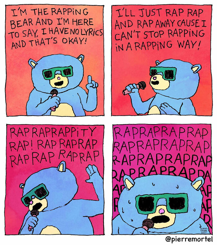 Embracing Life’s Absurdity: 30 New Comics By Pierre Mortel Embracing Life’s Absurdity: 30 New Comics By Pierre Mortel