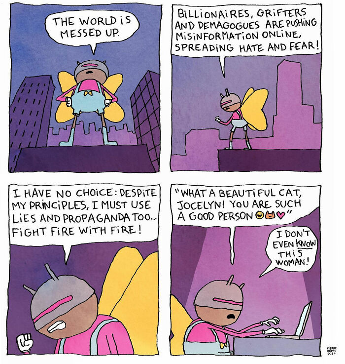 Embracing Life’s Absurdity: 30 New Comics By Pierre Mortel Embracing Life’s Absurdity: 30 New Comics By Pierre Mortel