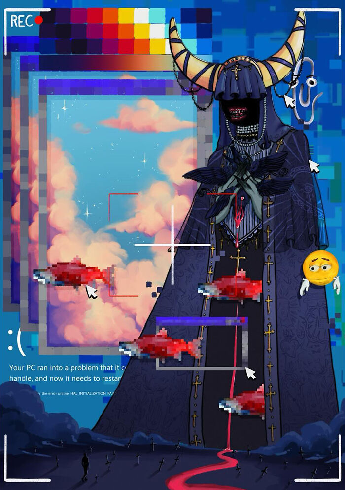 Artist Combines Dark Undertones With Cute Elements To Create Unique, Detailed Artwork (33 Pics) Artist Combines Dark Undertones With Cute Elements To Create Unique, Detailed Artwork (33 Pics)