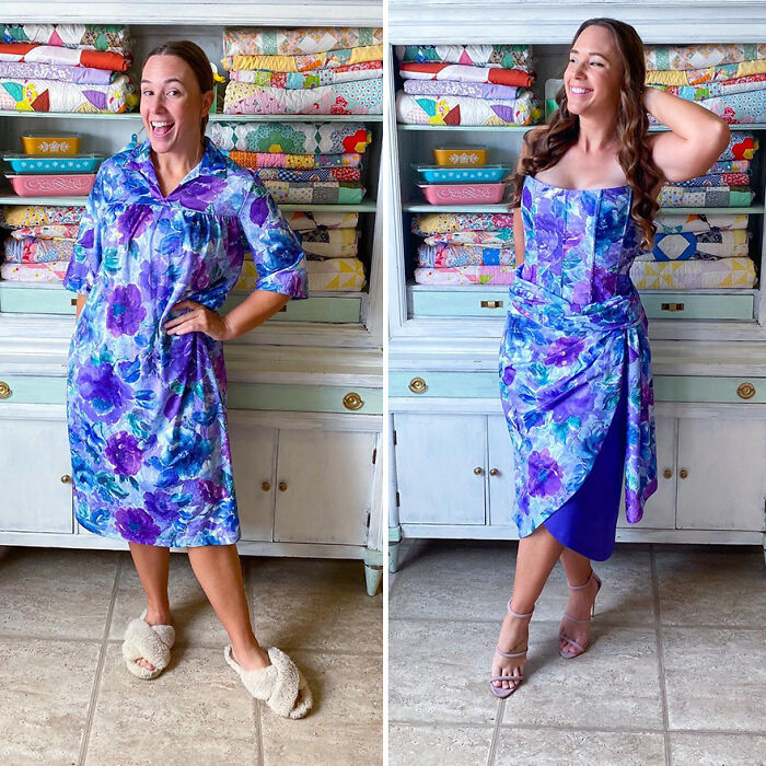 This Woman Gives Thrifted Fashion A Stylish Upgrade, Here Are Her Latest Ones (26 New Pics) This Woman Gives Thrifted Fashion A Stylish Upgrade, Here Are Her Latest Ones (26 New Pics)