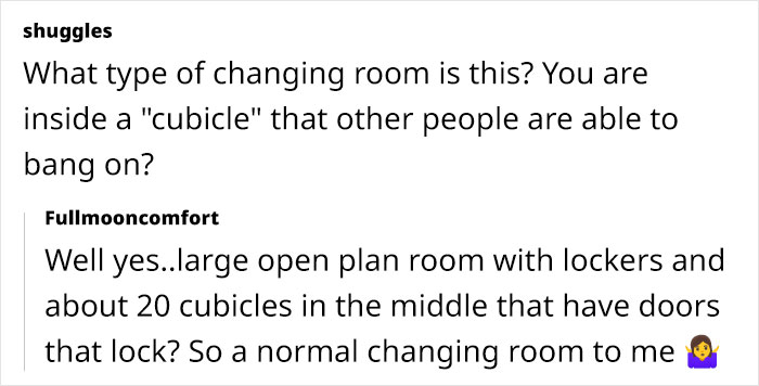 Creepy Lady Tries Entering Changing Room With Mom And Girls, Calls Mom Racist For Stopping Her Creepy Lady Tries Entering Changing Room With Mom And Girls, Calls Mom Racist For Stopping Her