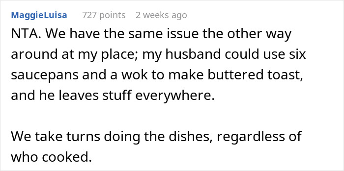 Husband Declares “You Cook, You Clean” Rule After Wife’s Pasta Tornado, Leaves Her Furious Husband Declares “You Cook, You Clean” Rule After Wife’s Pasta Tornado, Leaves Her Furious