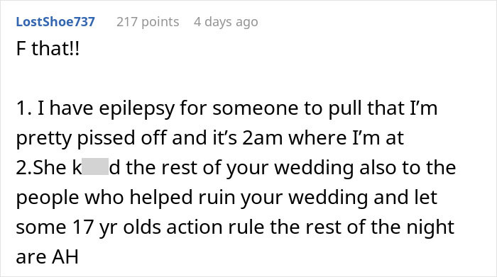 Bride Refuses To Forgive Brother’s GF After Seizure Stunt Hijacks Her Wedding Bride Refuses To Forgive Brother’s GF After Seizure Stunt Hijacks Her Wedding