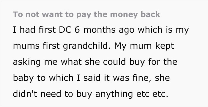 Mom’s ‘Generosity’ Comes With A Monthly Price Tag, New Mom’s Pushed To Pay Up Mom’s ‘Generosity’ Comes With A Monthly Price Tag, New Mom’s Pushed To Pay Up