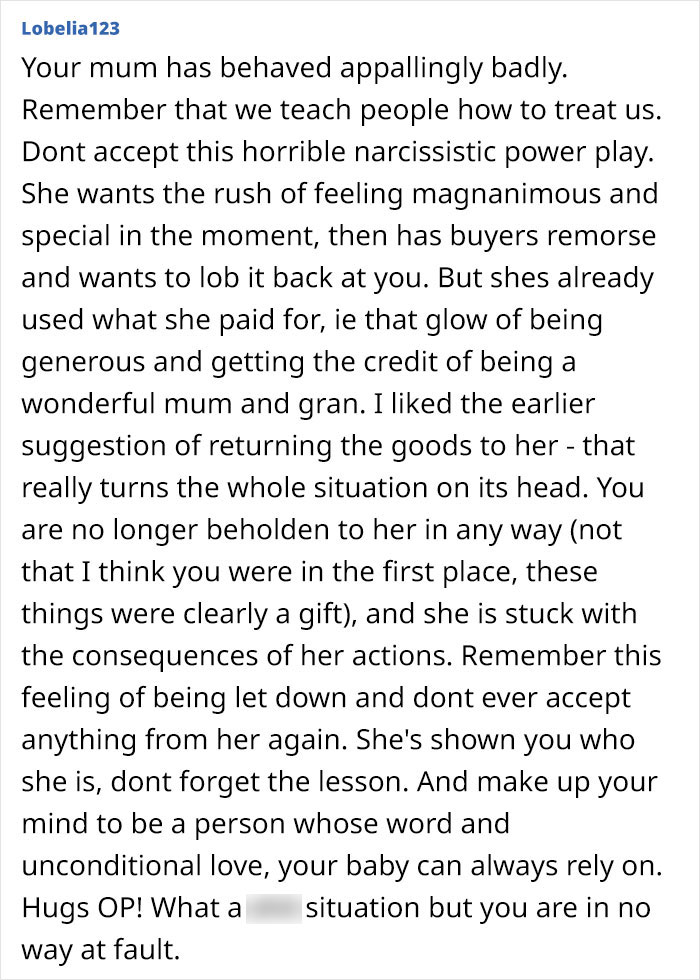 Mom’s ‘Generosity’ Comes With A Monthly Price Tag, New Mom’s Pushed To Pay Up Mom’s ‘Generosity’ Comes With A Monthly Price Tag, New Mom’s Pushed To Pay Up