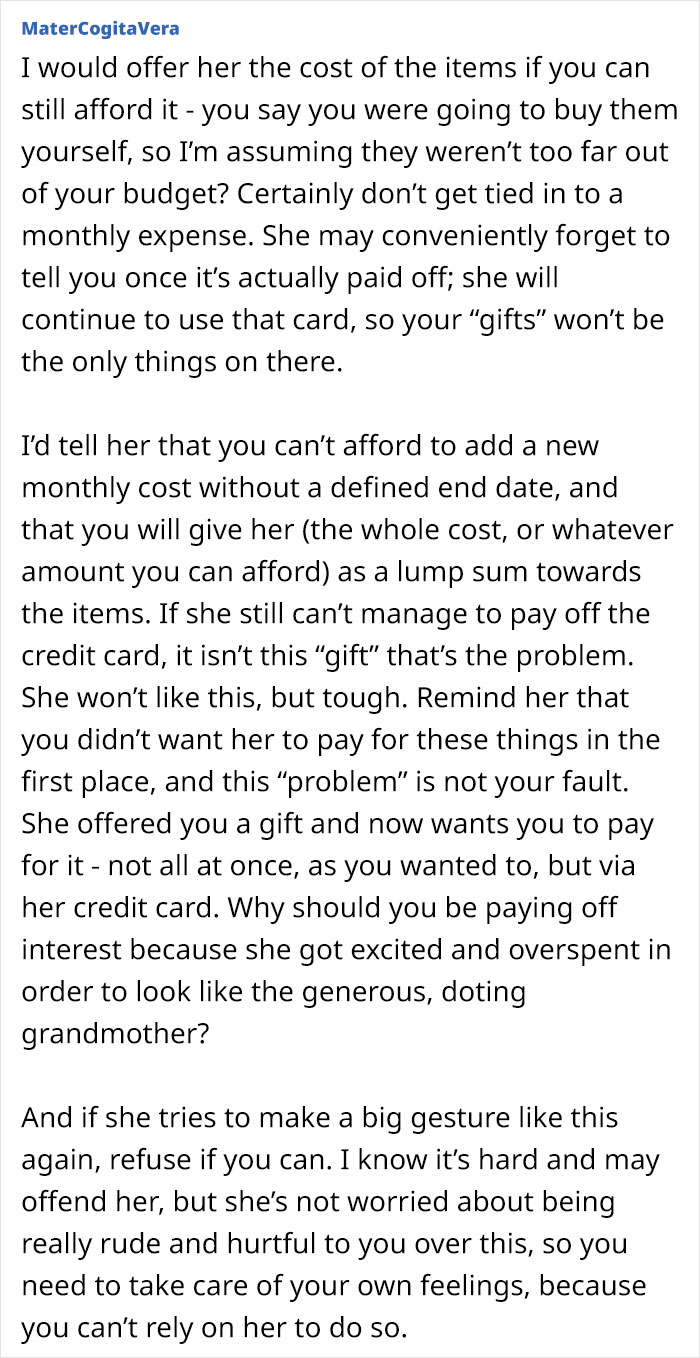 Mom’s ‘Generosity’ Comes With A Monthly Price Tag, New Mom’s Pushed To Pay Up Mom’s ‘Generosity’ Comes With A Monthly Price Tag, New Mom’s Pushed To Pay Up