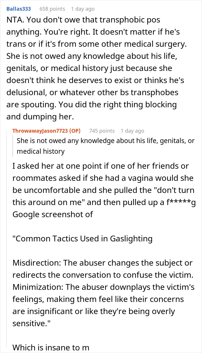 “I Don’t Do Ultimatums”: Guy Breaks Up With GF After She Accuses Him Of Living With A ‘Woman’