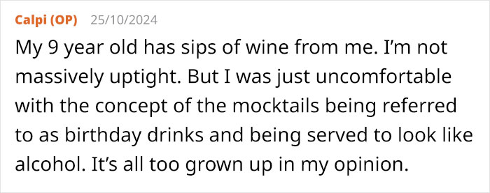 Mom Barely Allows Her 9 Y.O. Attend A Sleepover, Loses It Over ‘Birthday Drinks’ She Was Served Mom Barely Allows Her 9 Y.O. Attend A Sleepover, Loses It Over ‘Birthday Drinks’ She Was Served
