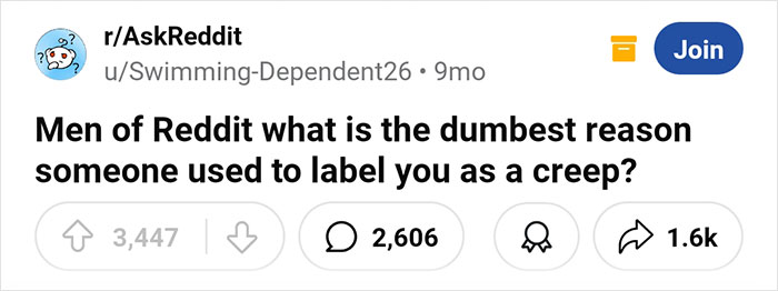 “I Was Known As A Creep For Years”: 30 Men Reveal The Times They Undeservingly Were Called Creepy “I Was Known As A Creep For Years”: 30 Men Reveal The Times They Undeservingly Were Called Creepy