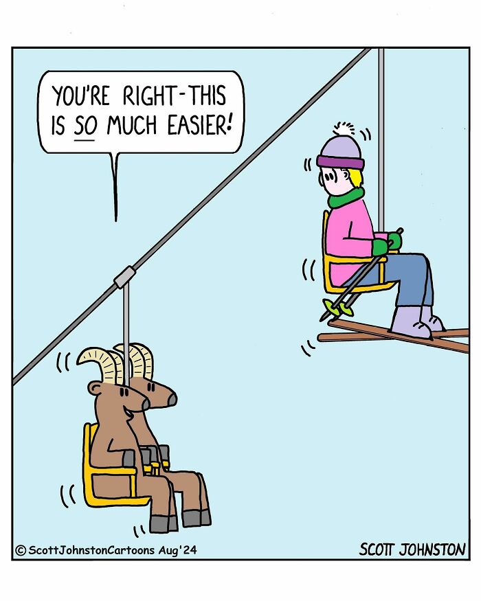 30 Funny One-Panel Comics By Canadian Cartoonist Scott Johnston (New Pics) 30 Funny One-Panel Comics By Canadian Cartoonist Scott Johnston (New Pics)