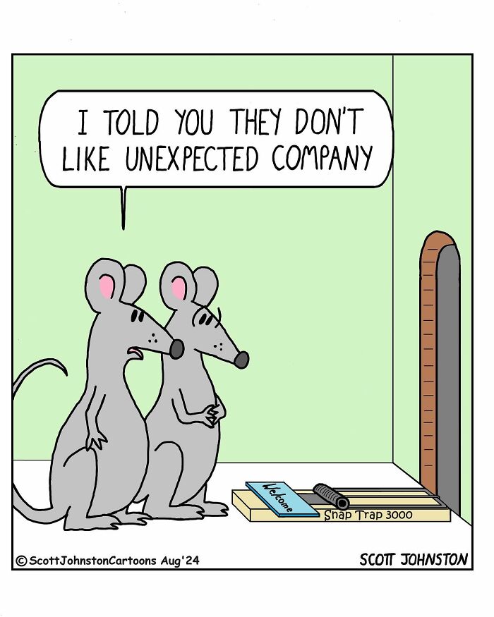 30 Funny One-Panel Comics By Canadian Cartoonist Scott Johnston (New Pics) 30 Funny One-Panel Comics By Canadian Cartoonist Scott Johnston (New Pics)