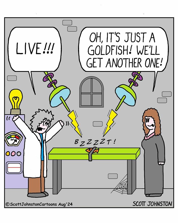 30 Funny One-Panel Comics By Canadian Cartoonist Scott Johnston (New Pics) 30 Funny One-Panel Comics By Canadian Cartoonist Scott Johnston (New Pics)