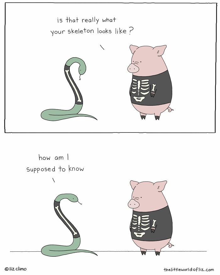 “The Simpsons” Animator Liz Climo Creates Humorous Comics Illustrating Cute Moments Of Talking Animals (30 New Pics) “The Simpsons” Animator Liz Climo Creates Humorous Comics Illustrating Cute Moments Of Talking Animals (30 New Pics)