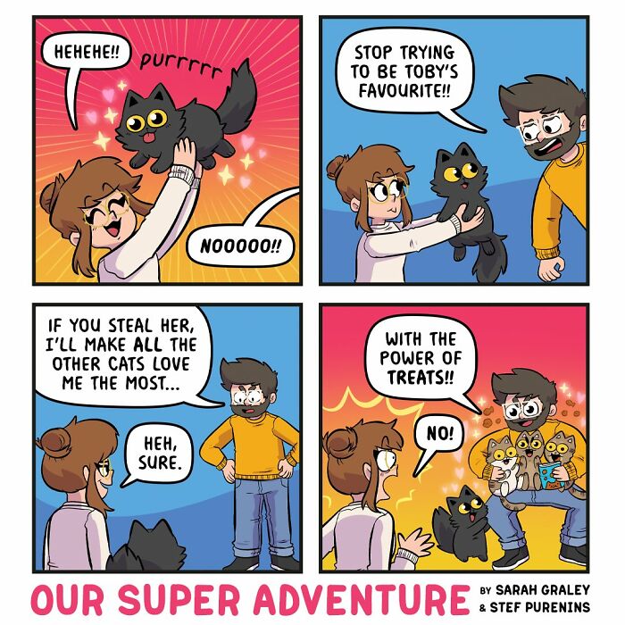 Love And Cats: 36 Hilariously Relatable Comics Inspired By This Artist’s Real Life (New Pics) Love And Cats: 36 Hilariously Relatable Comics Inspired By This Artist’s Real Life (New Pics)